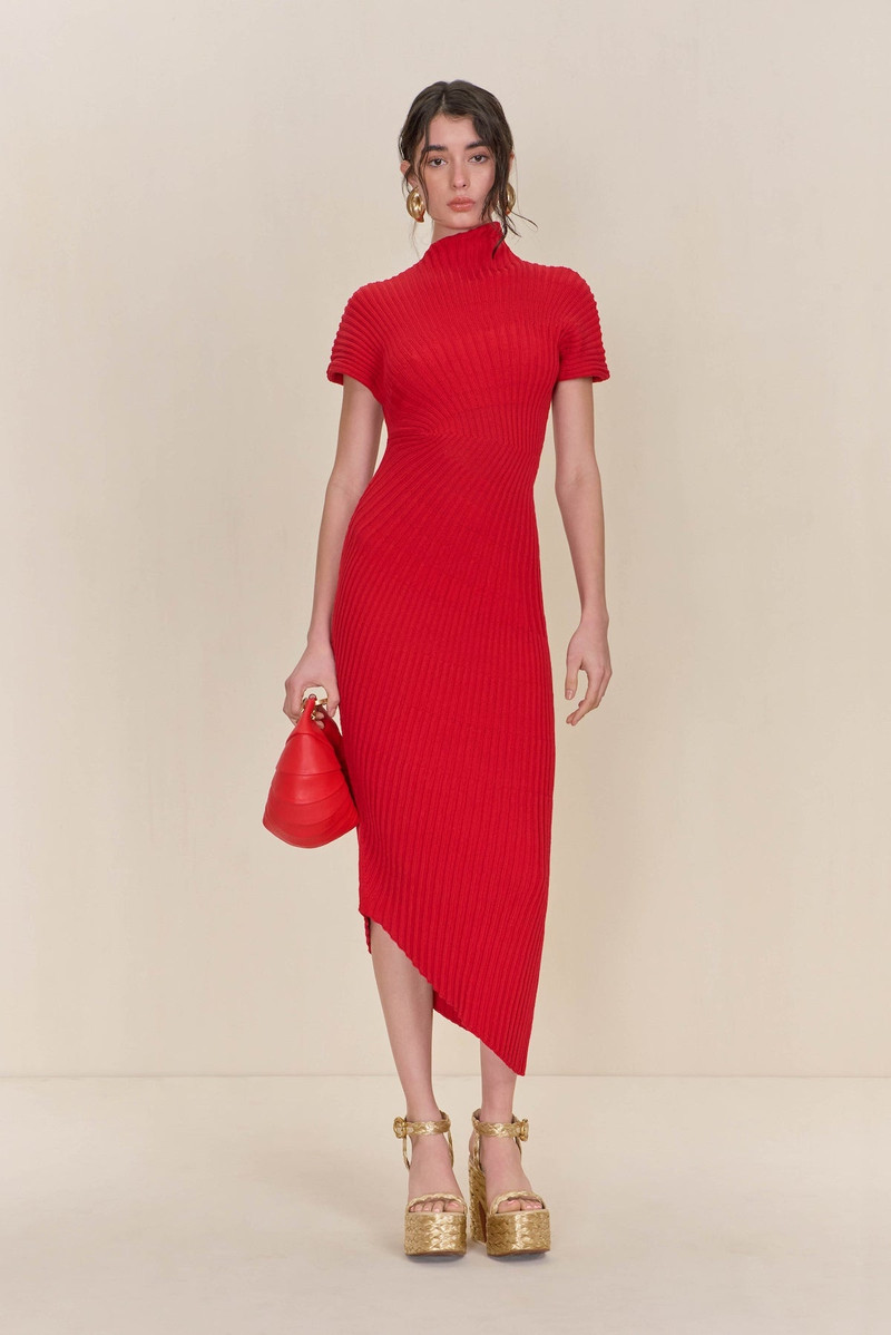 CHRYSTA KNIT DRESS - 1