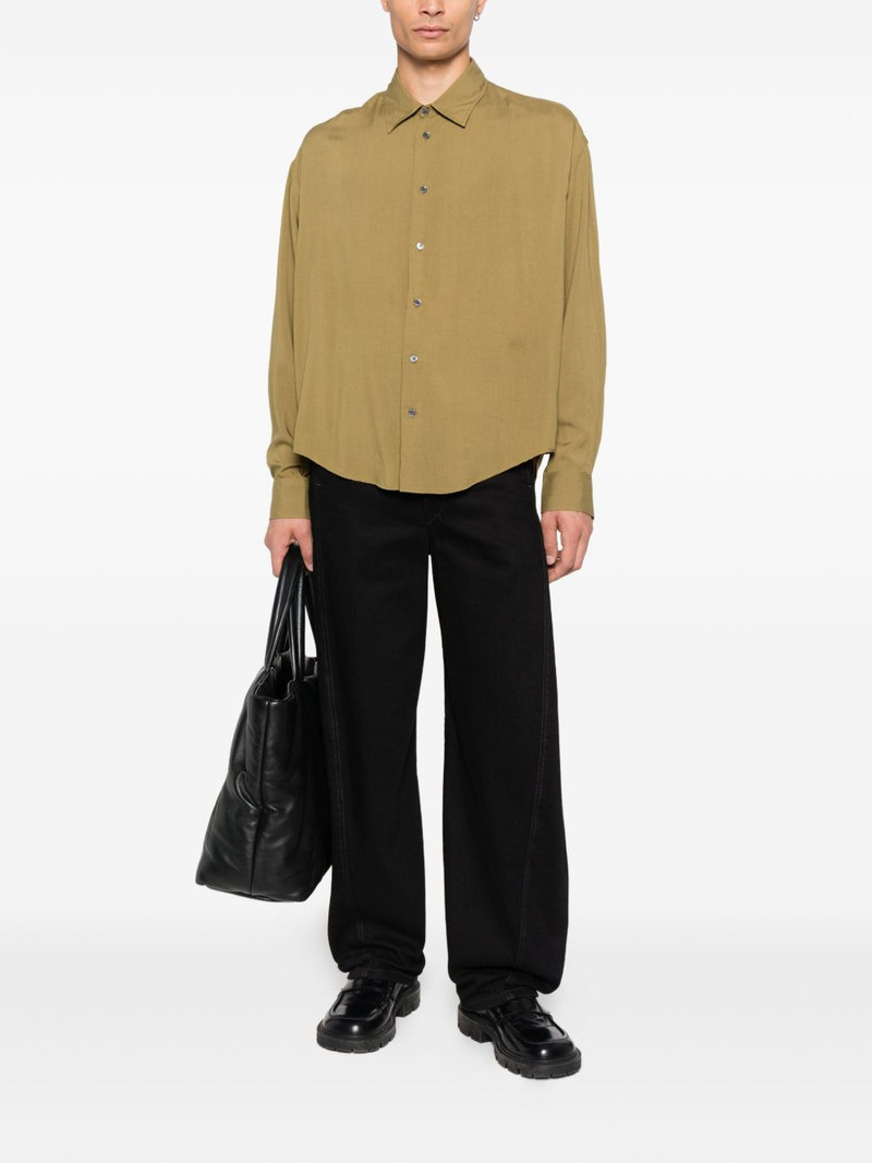 AMI Paris long-sleeve button-up shirt outlook