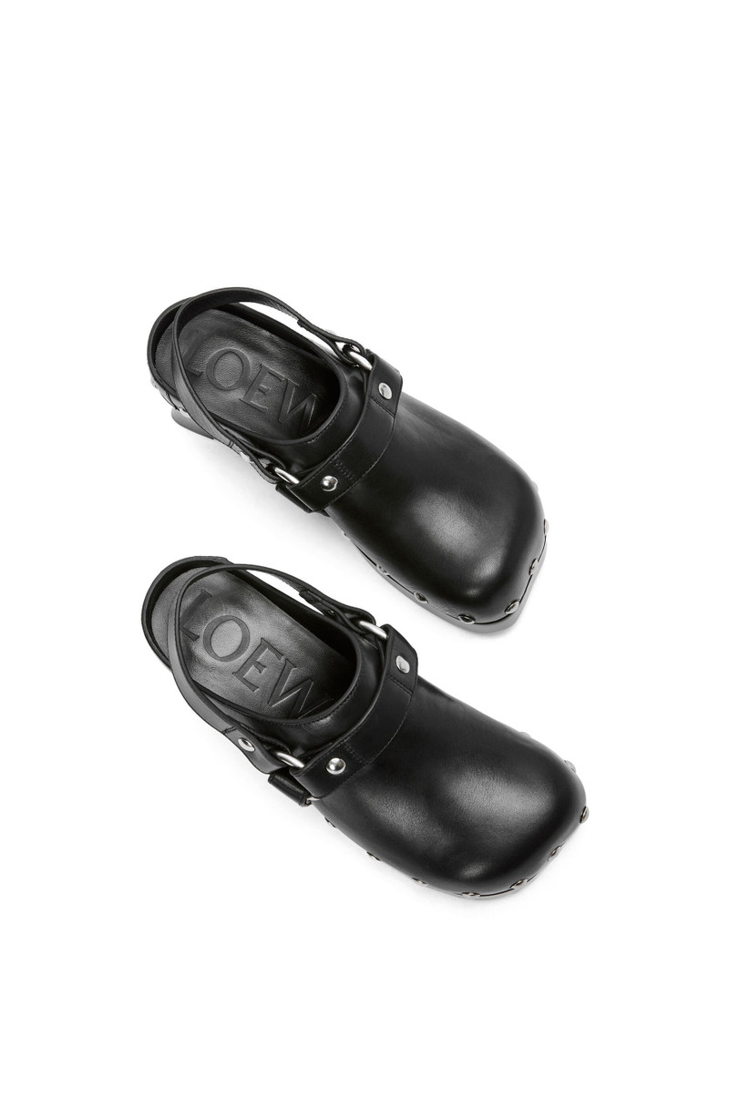 Tacha clog in vegetal calfskin 4