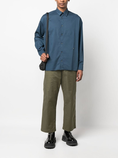Étude button-down fastening shirt outlook