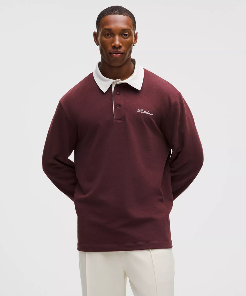 Long-Sleeve Rugby Shirt *Embroidery 1