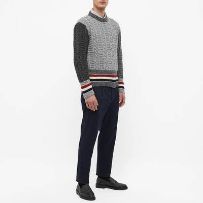 Thom Browne Thom Browne Fun Mix Crew Knit outlook