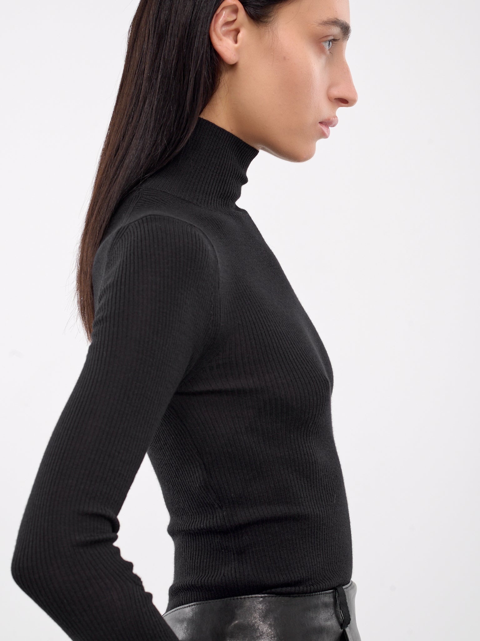 Olenka Ribbed Turtleneck - 4