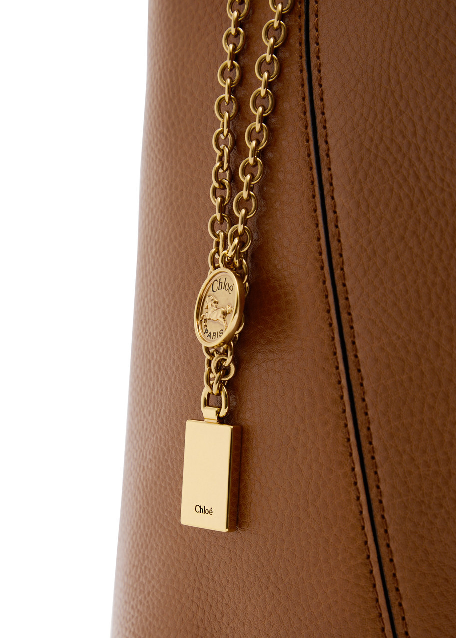 Chloe Spin Medium Grained Leather Tote - 4
