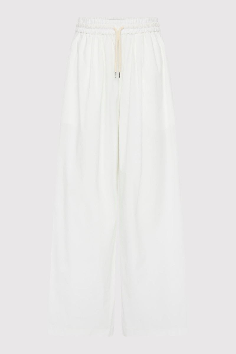 Everyday Drawstring Pants - White 1