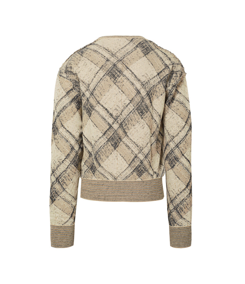 BROKEN TARTAN JUMPER 5