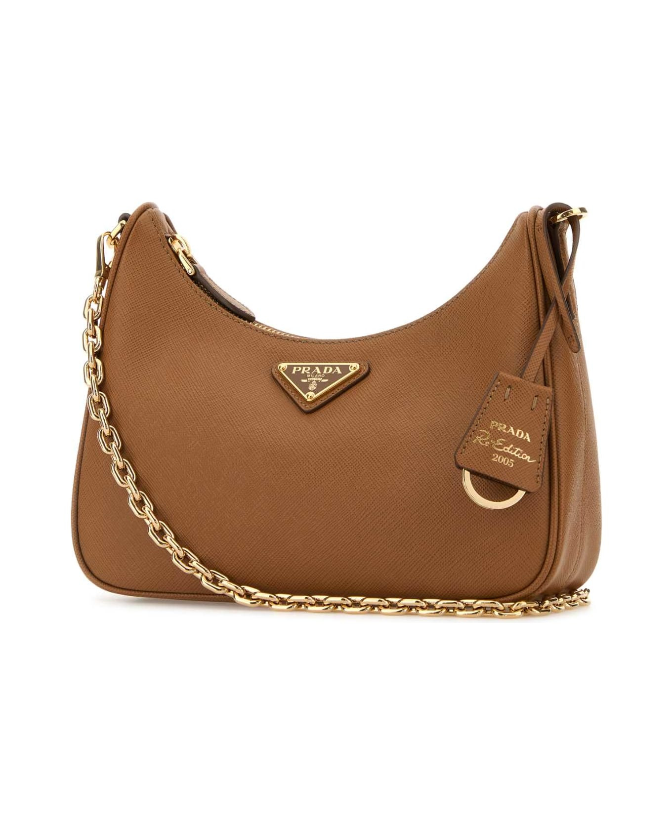 Camel Leather Re-edition 2005 Shoulder Bag - 2