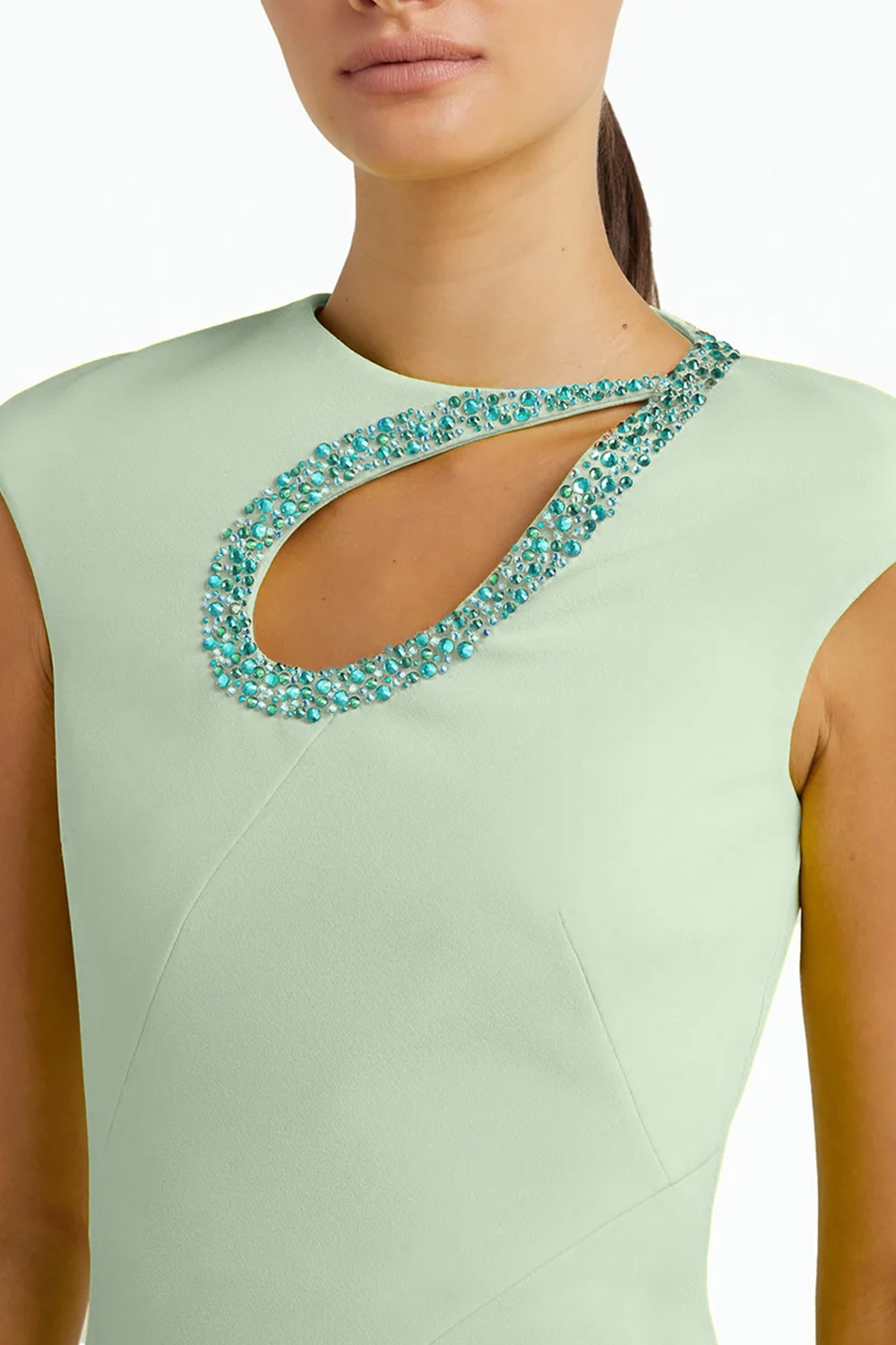 CHANTRIA GOWN - ALOE - 4