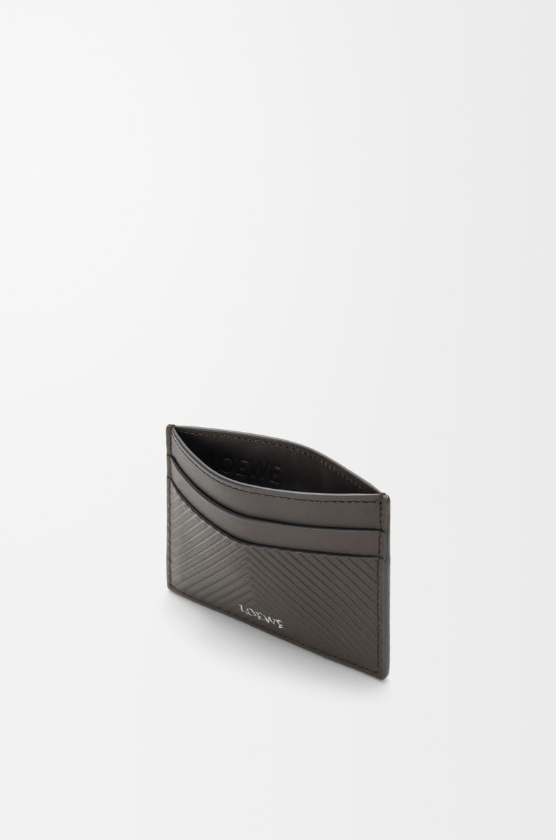Loewe Plain cardholder in textured classic calfskin outlook