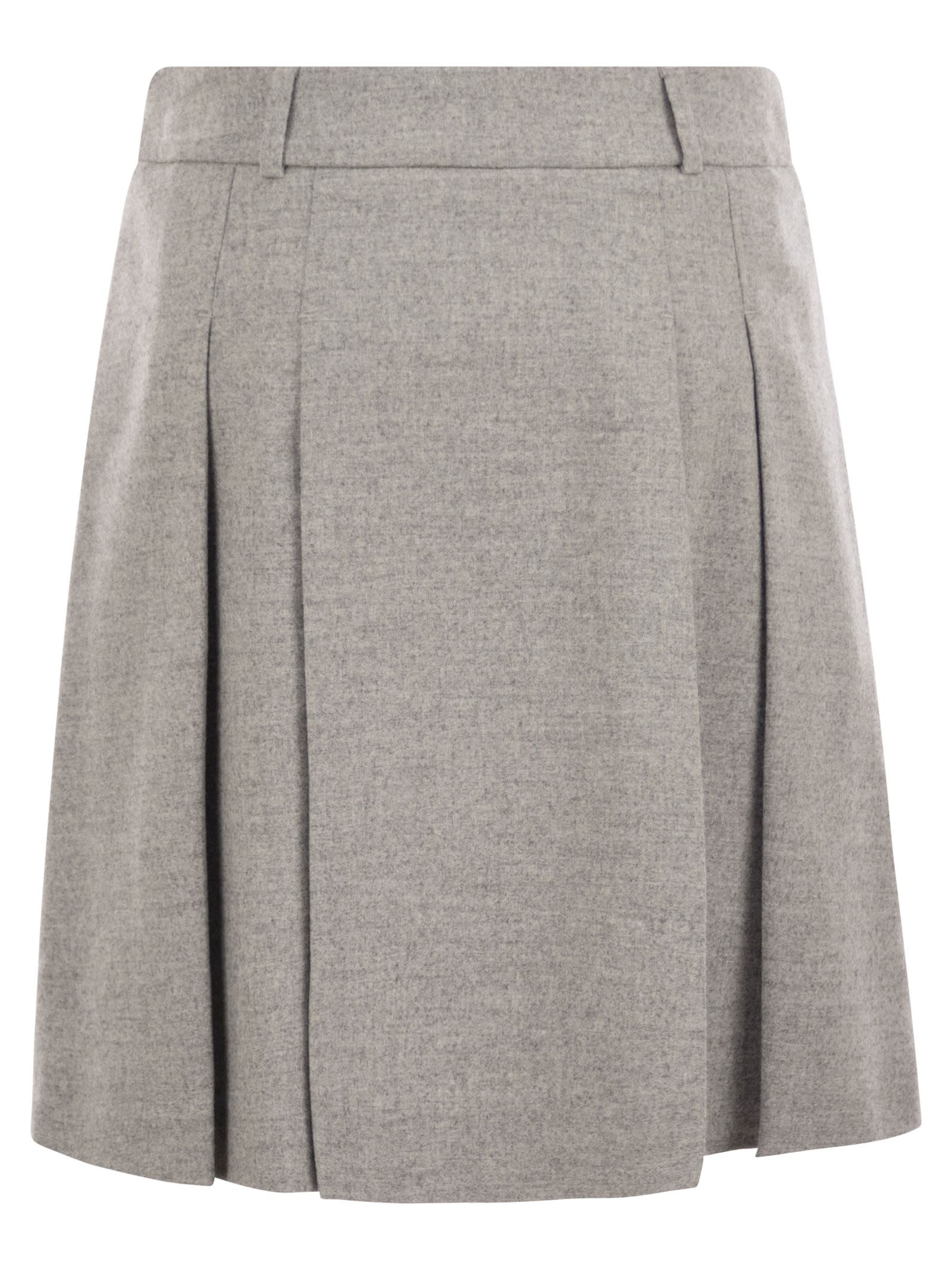 Peserico - Peserico Women Short Skirt In Wool And Viscose - 2