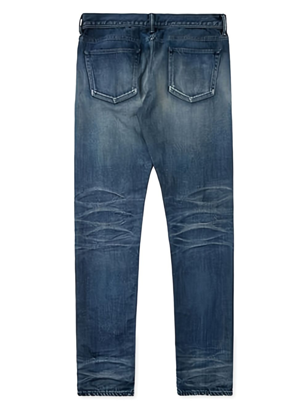 faded effect jeans - 2
