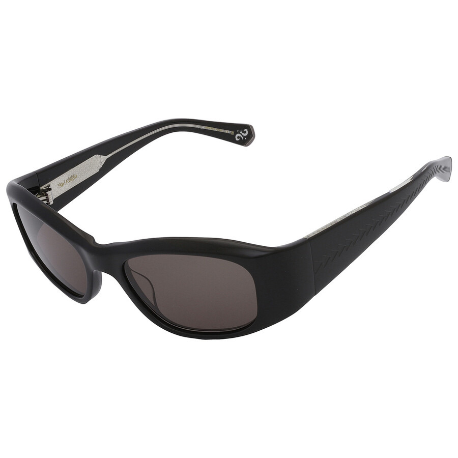 Mr. Leight ALOHA DOC S Lava Oval Men's Sunglasses ML2035 BK-GM/LAVA 52 - 4