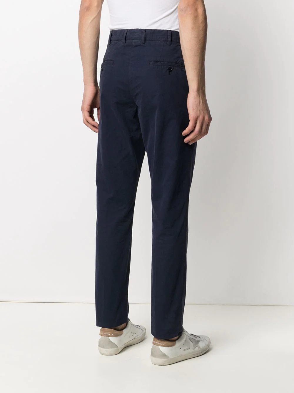 cotton chino trousers - 4