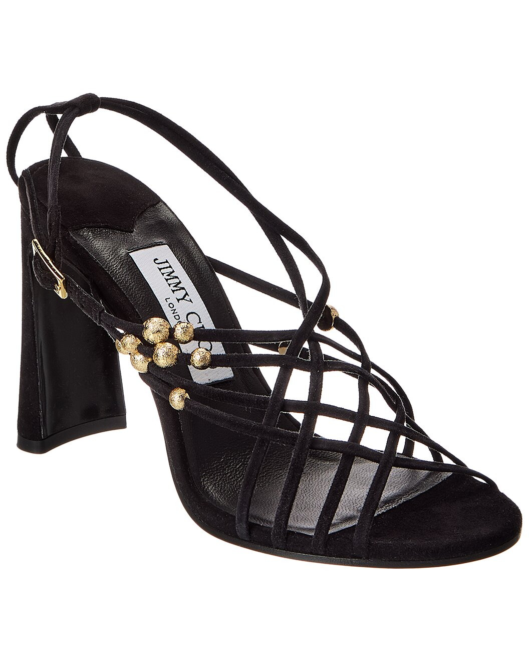 Jimmy Choo Felice 95 Suede Sandal - 1