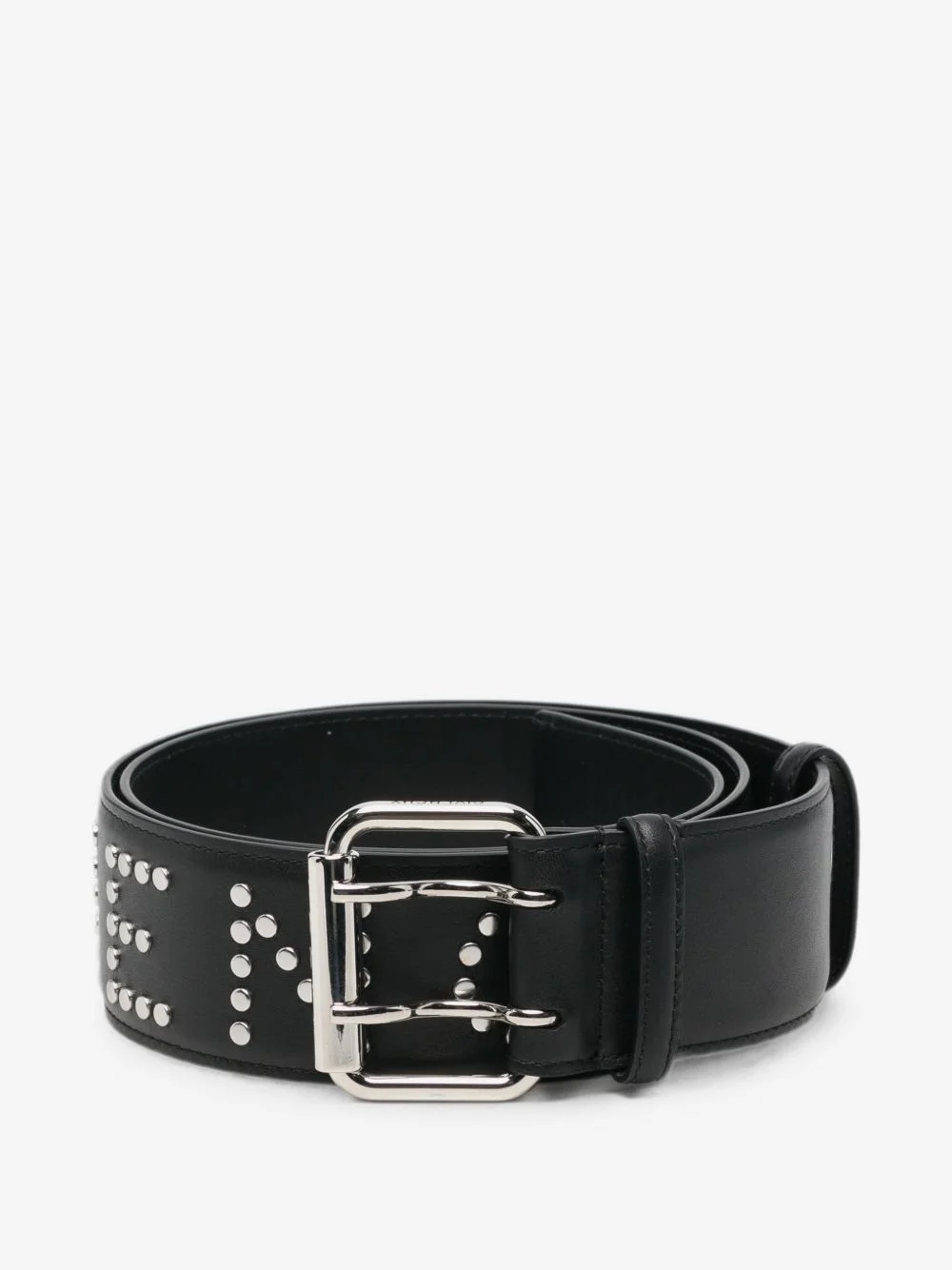 studded leather belt - 1