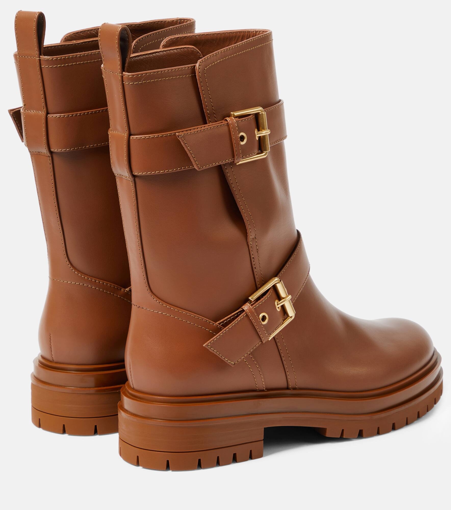 Thiago leather biker boots - 3