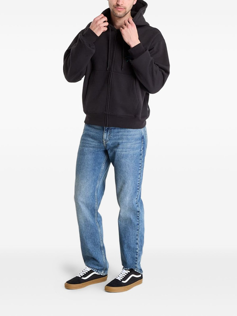 Vans Torched logo-print zip-up hoodie outlook