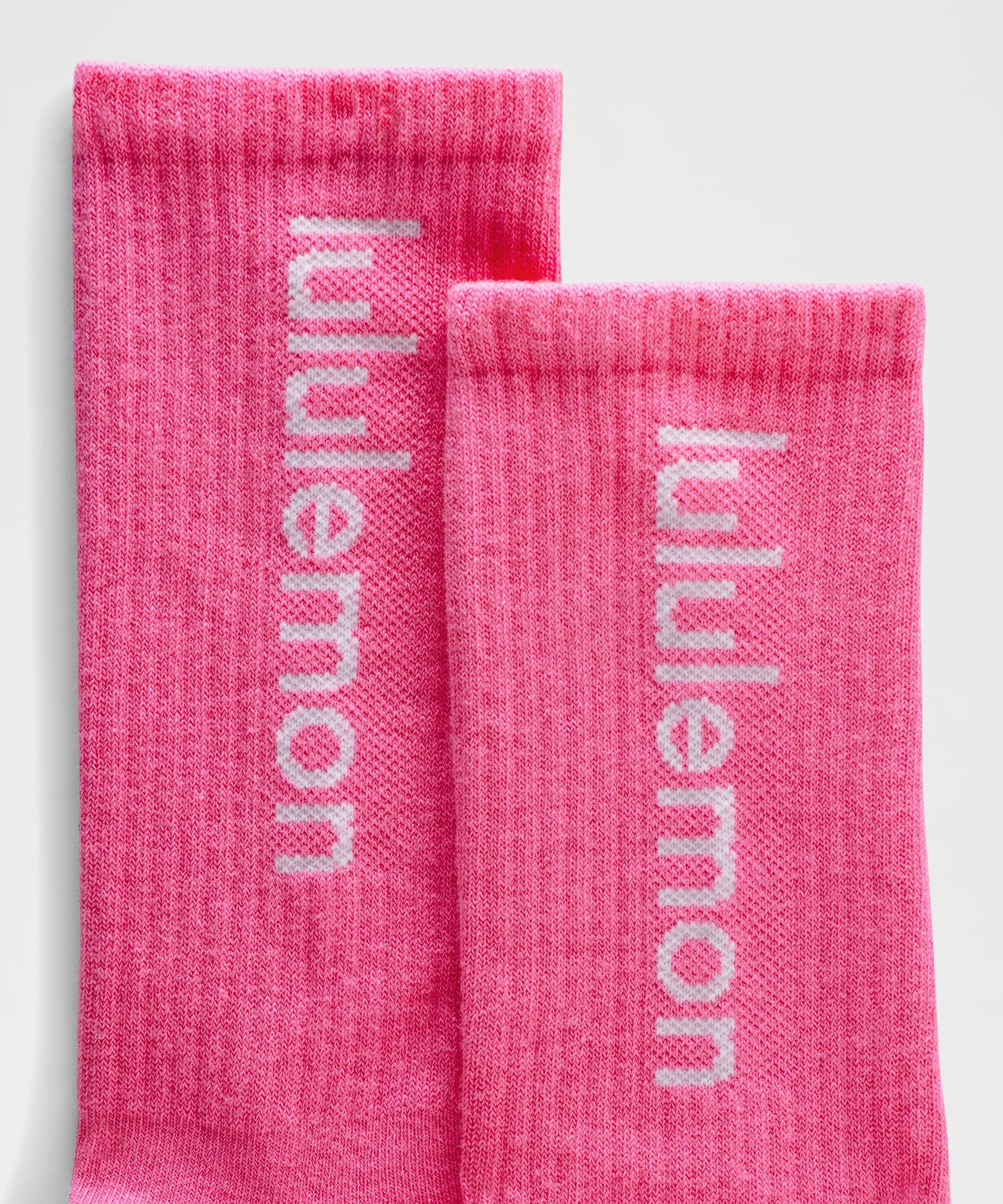 Unisex Daily Essential Crew Socks *Wordmark - 2
