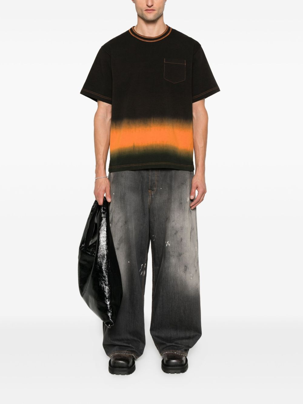 ombré pocket T-shirt - 2