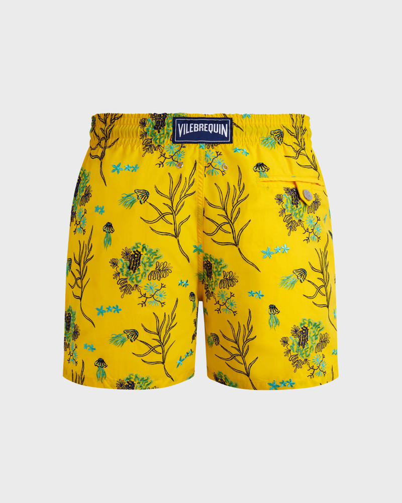 Men Swim Trunks Embroidered Medusa Flowers - Limited Edition 2