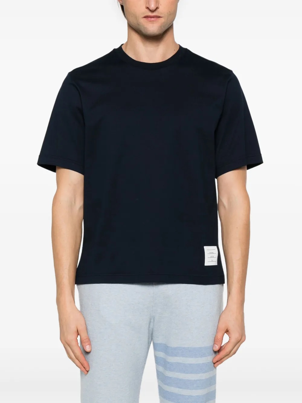 THOM BROWNE - Men Oversized Short Sleeve T-shirt - 1