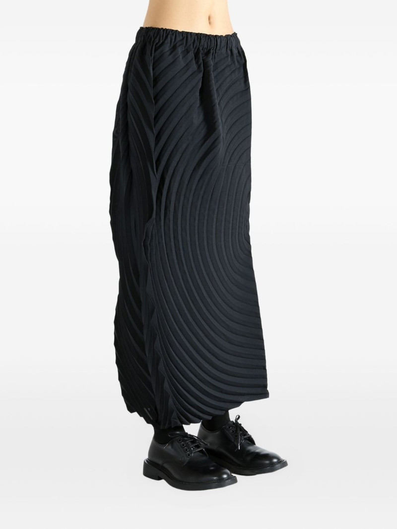ISSEY MIYAKE Paper Bag Pleats circular midi skirt outlook