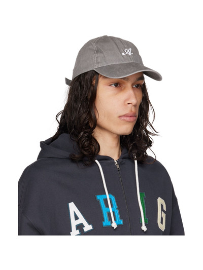 Axel Arigato Gray Washed Signature Cap outlook