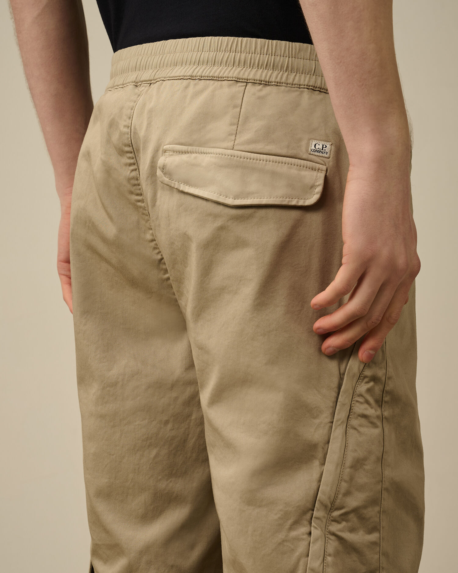 Stretch Sateen Regular Cargo Pants - 6