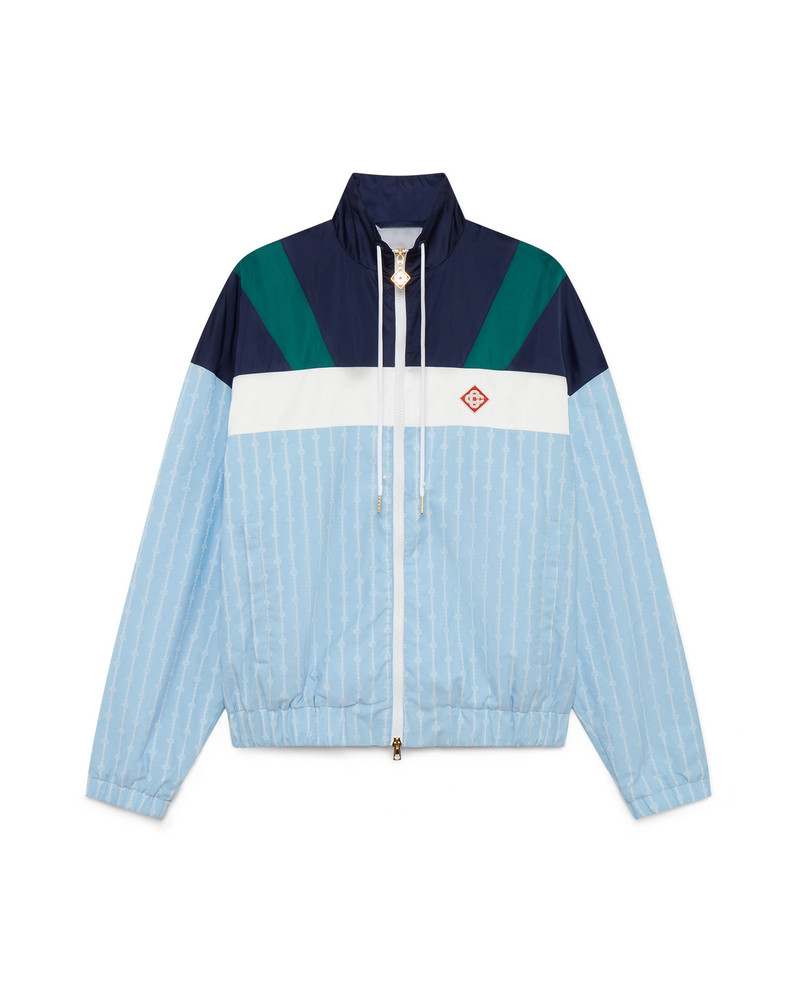 Pinstripe Laurel 트랙 자켓 | 카사블랑카 파리 1