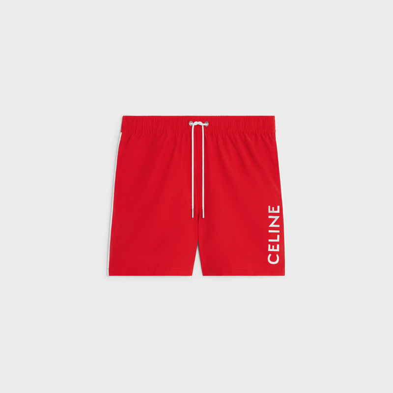 Celine swim shorts with piping in nylon 1