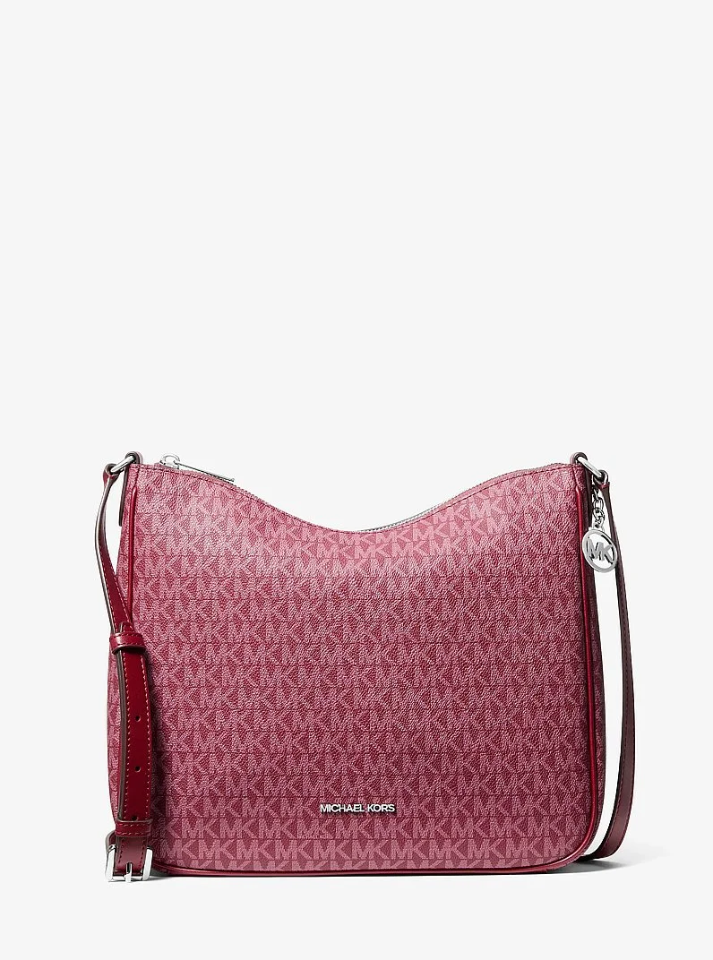 Nayla Medium Signature Logo Messenger Bag - 1