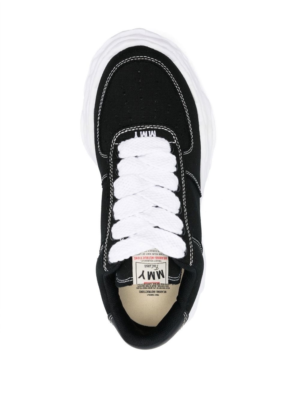 Wayne OG Sole Canvas Low "BLACK" - 4
