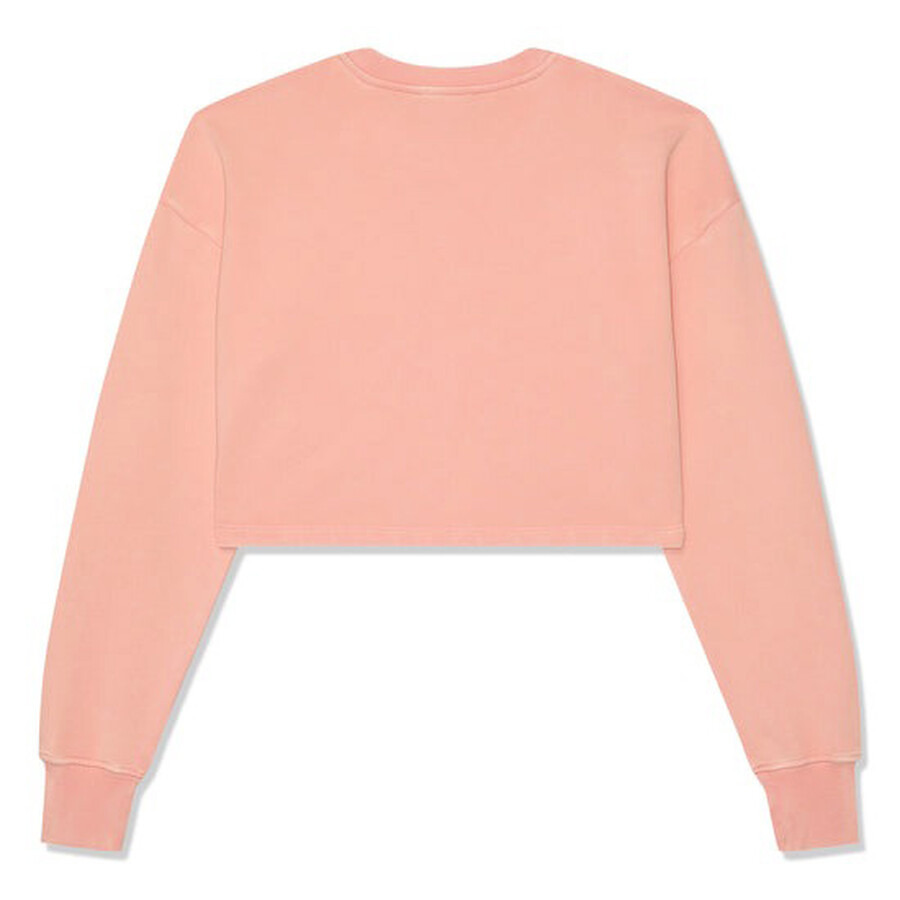 Balmain Logo-Embroidered Round Neck Cotton Sweatshirt - 6