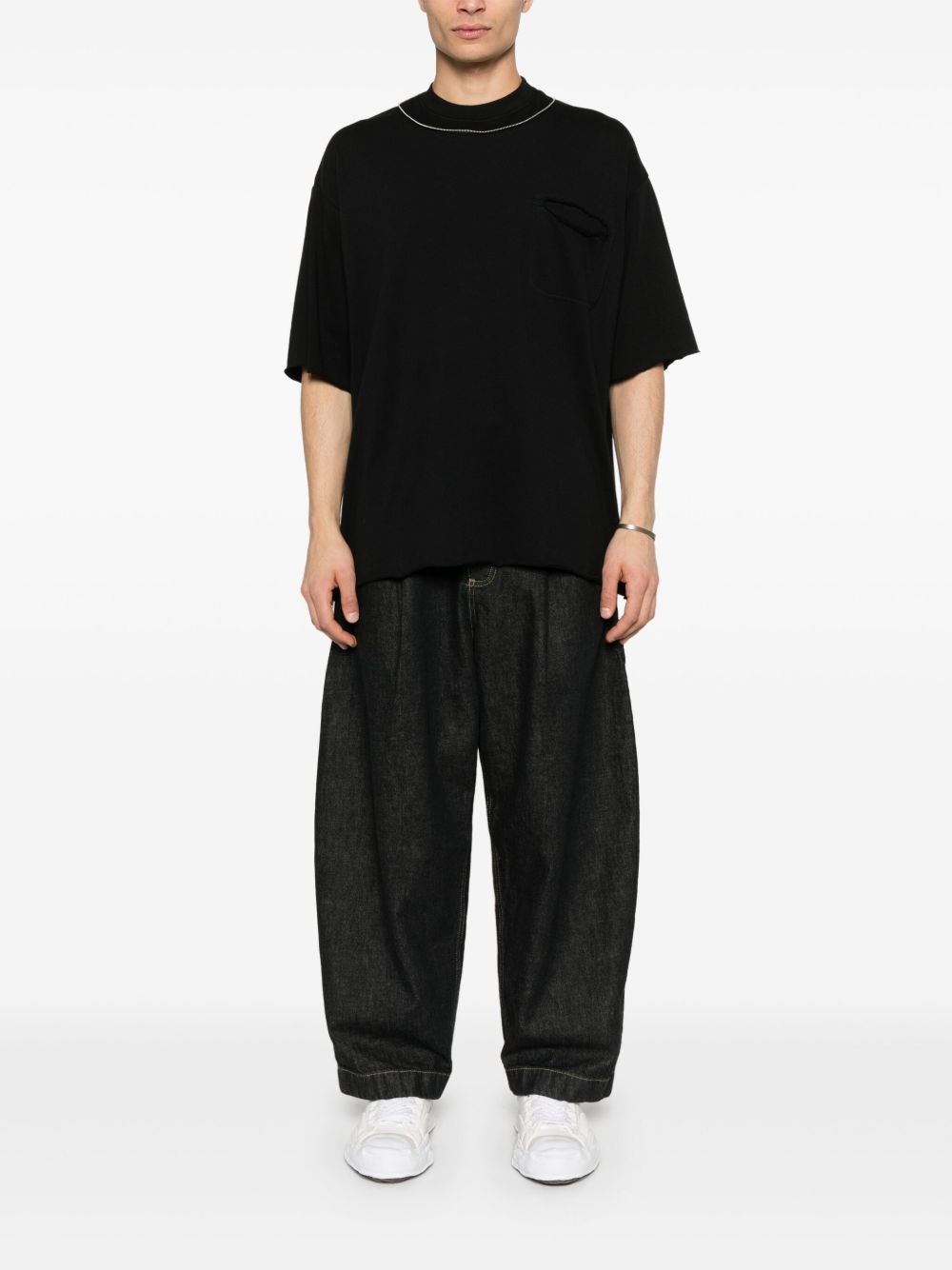 distressed-effect T-shirt - 2
