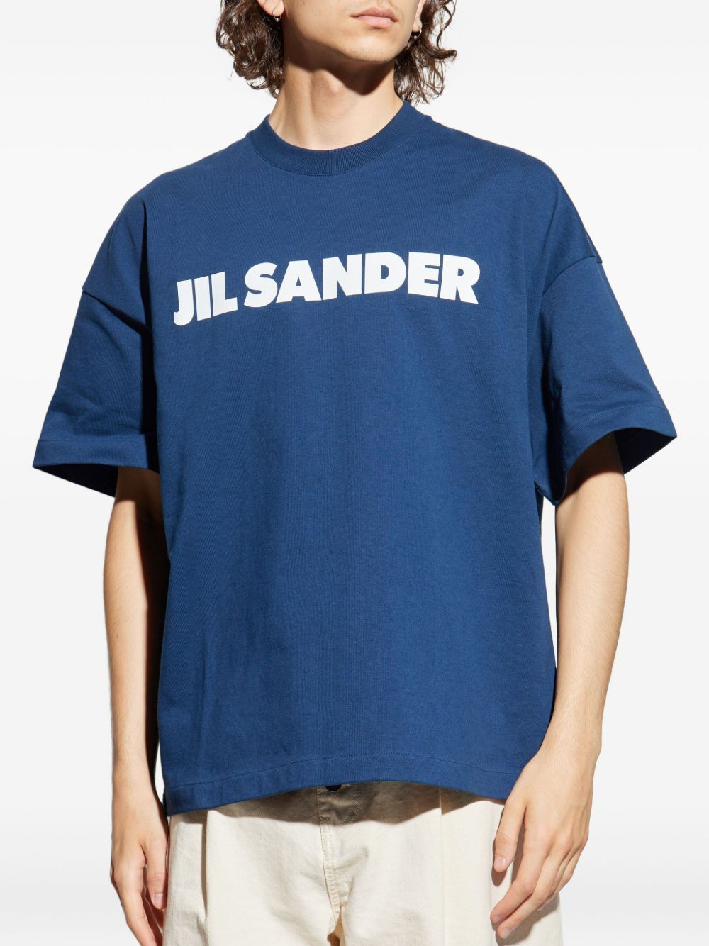 logo-print T-shirt - 3