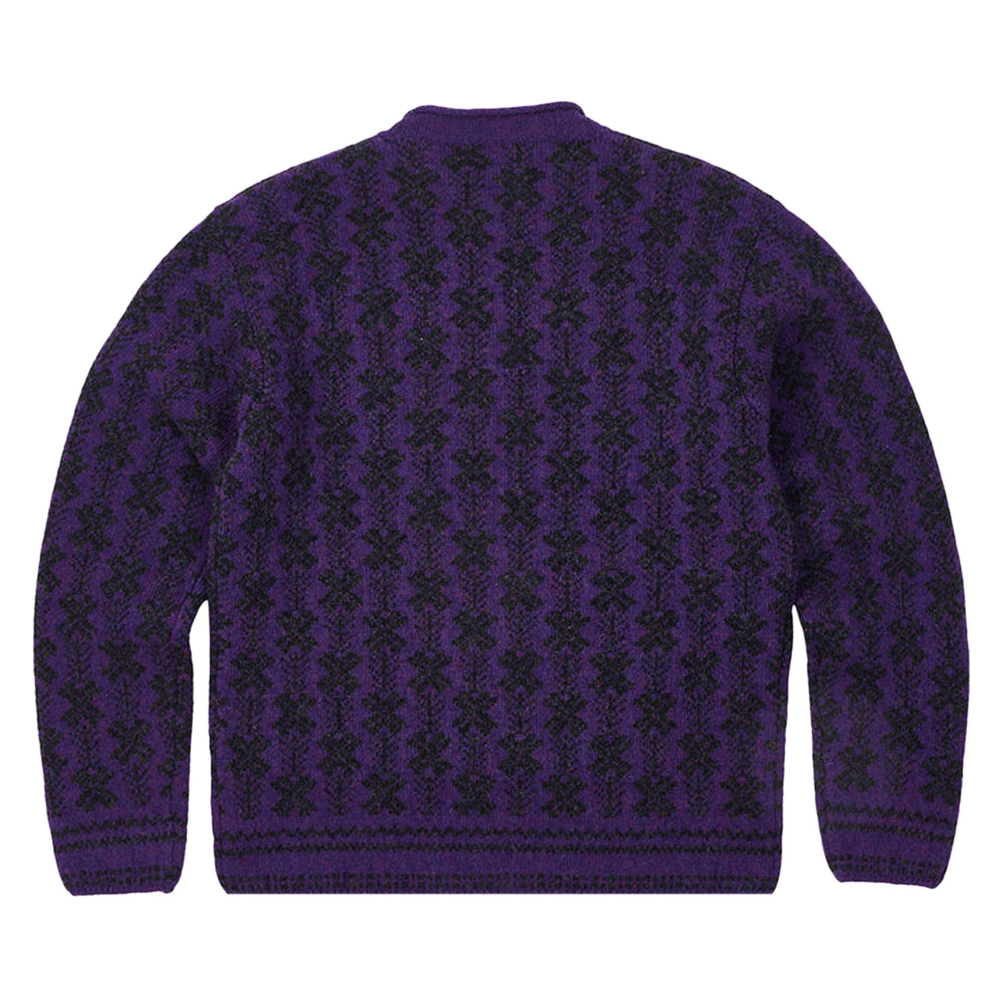 Palace x C.P. Company Lambswool Knit 'Purple' - 2
