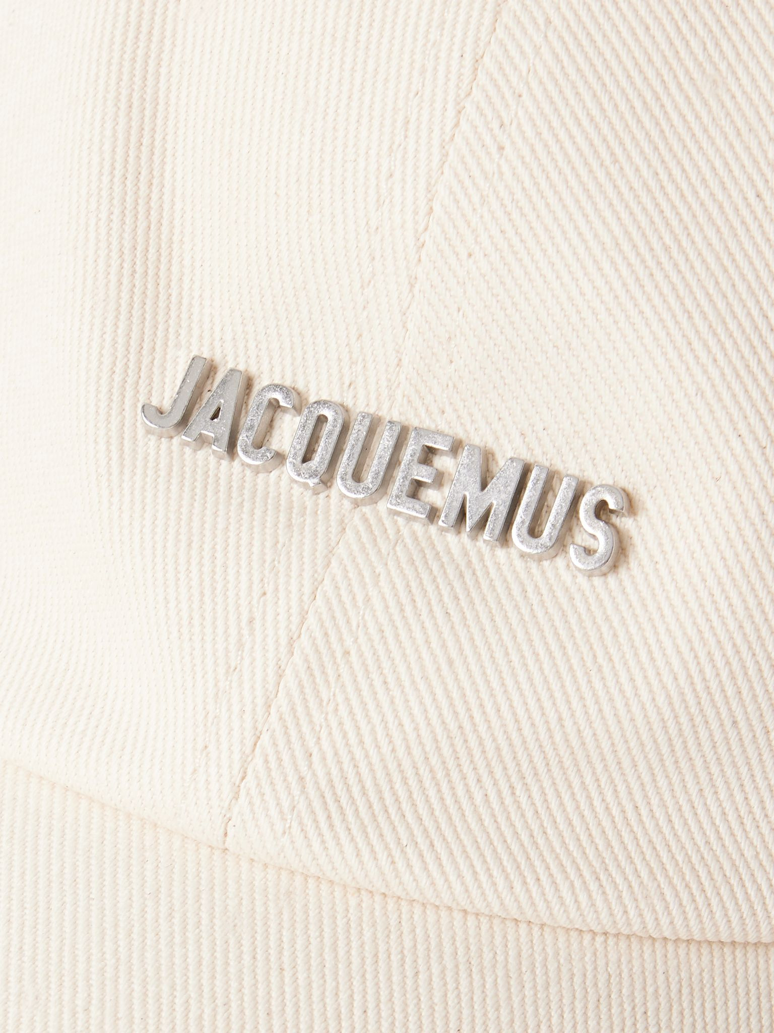 Gadjo Logo-Embellished Cotton-Twill Baseball Cap Off-white - 3