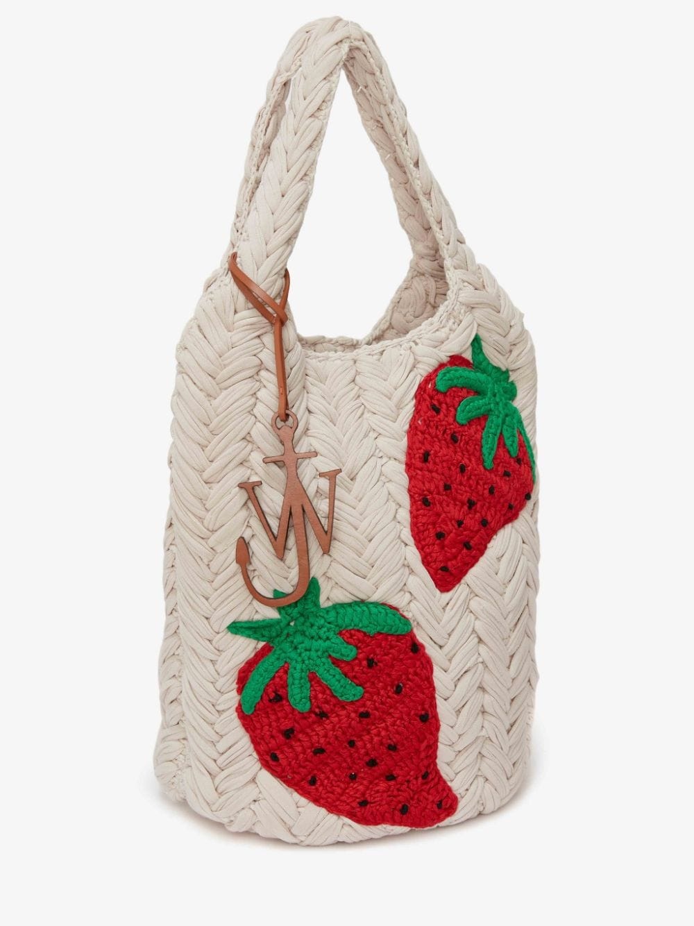STRAWBERRY KNITTED SHOPPER - 2
