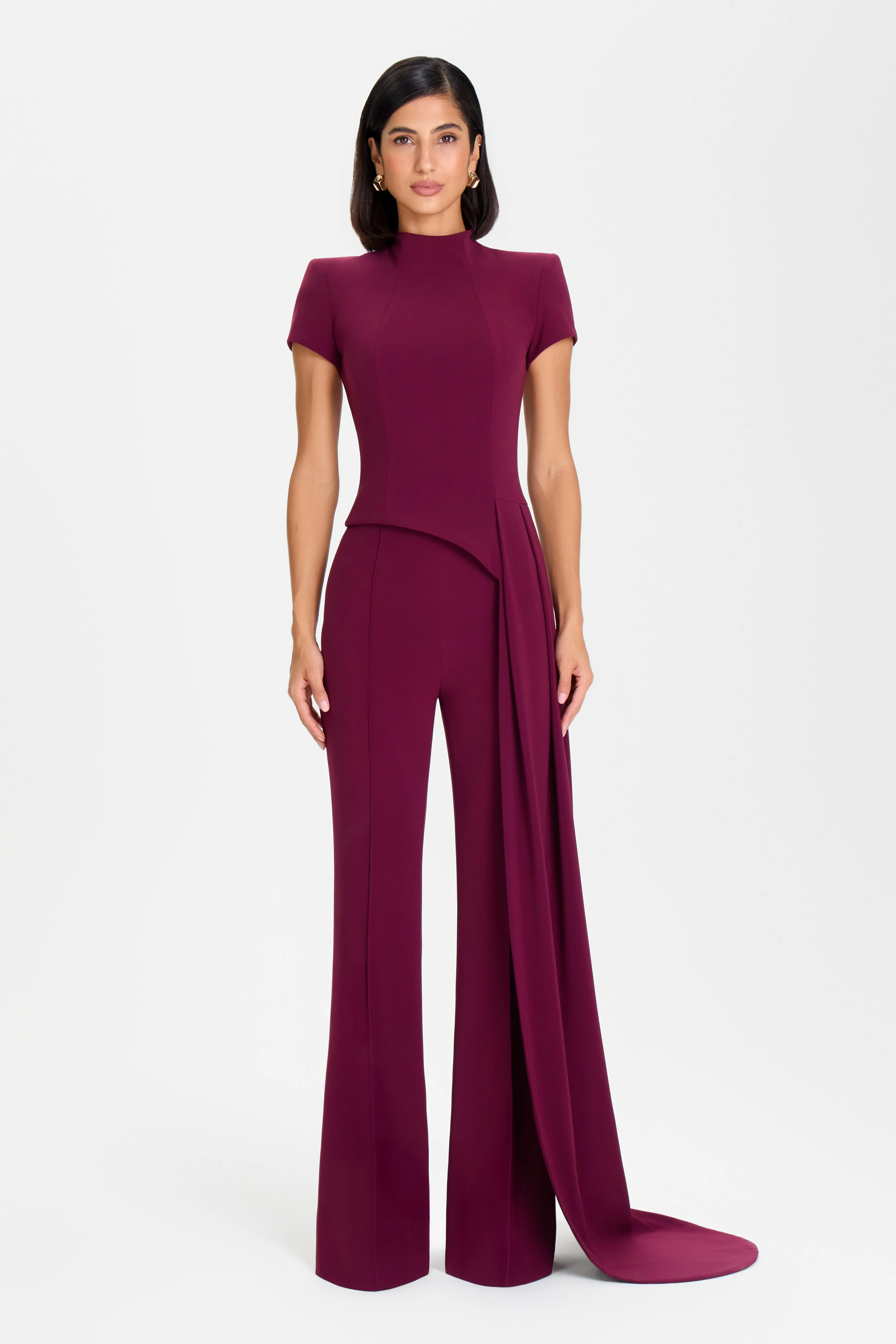 Pippa Burgundy Top - 1