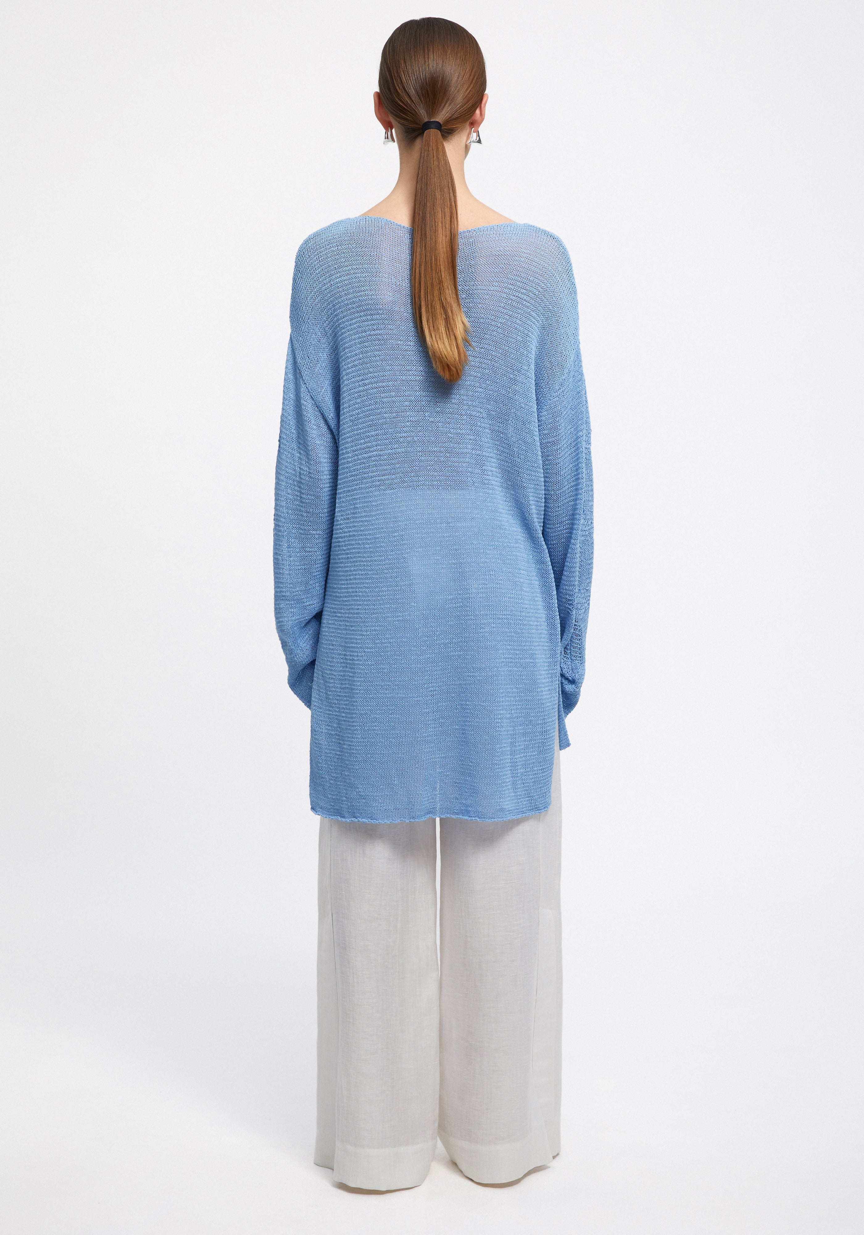 TRISH
Elongated cable knit sweater - 4