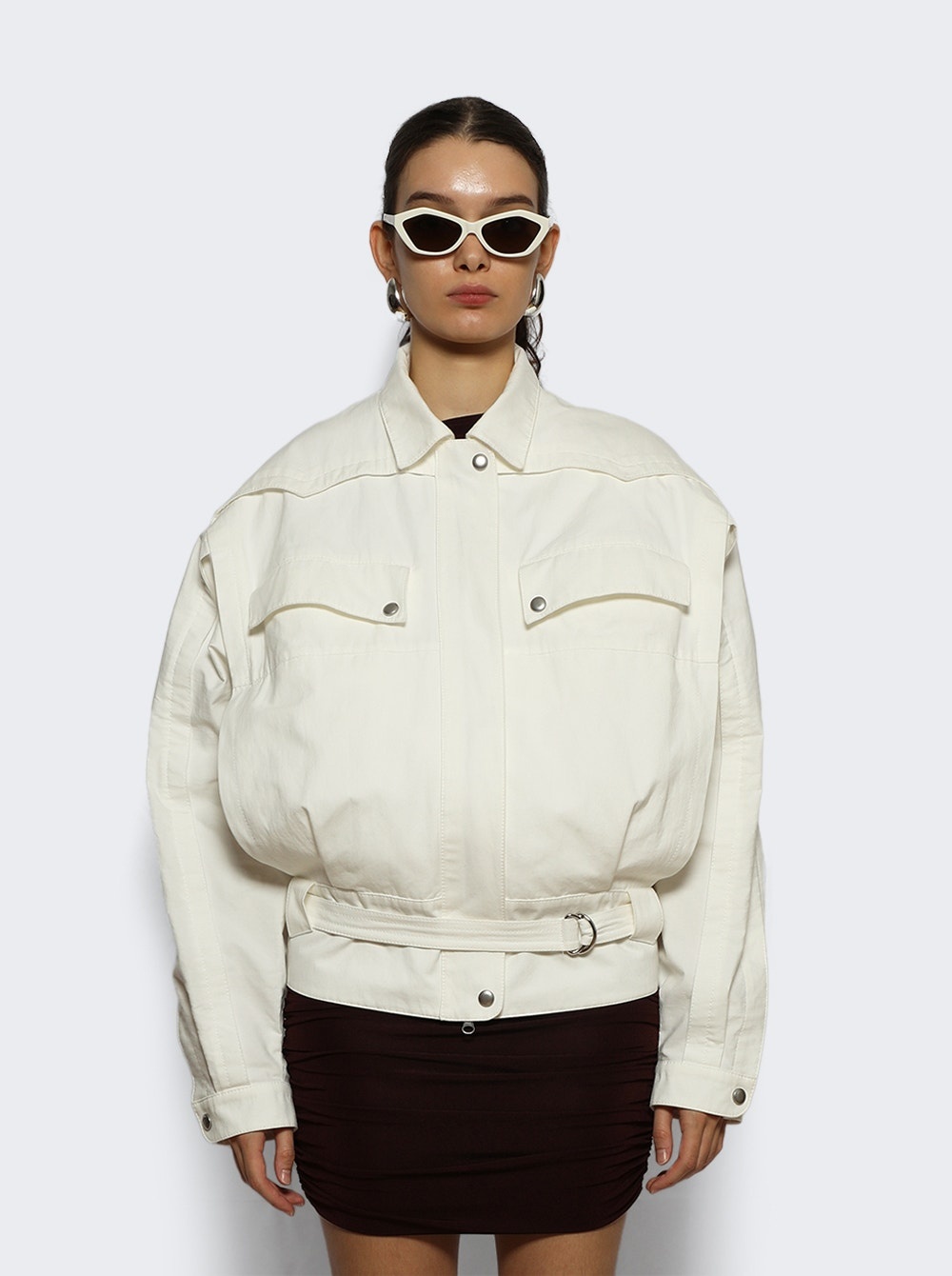 Oversize Jacket White - 2