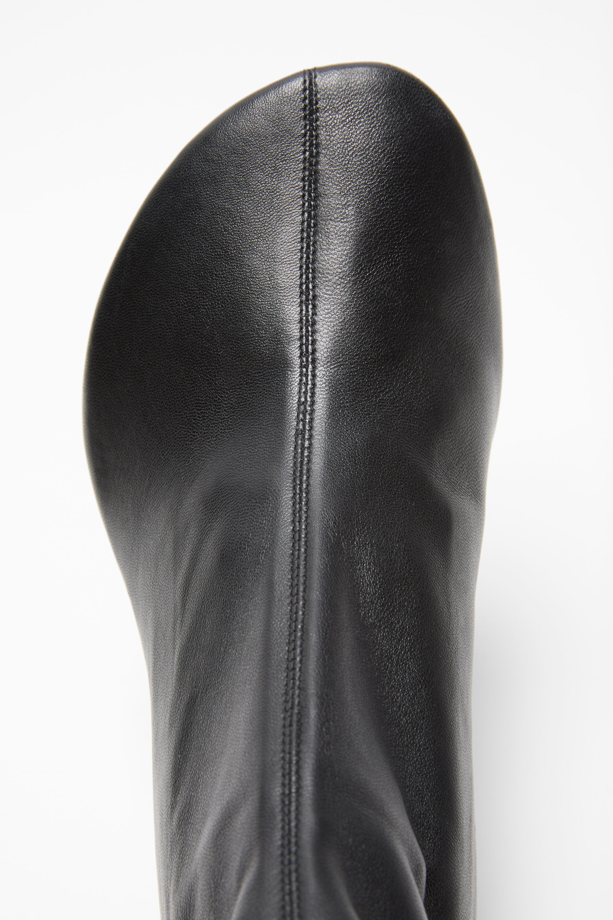 Leather ankle boot - Black - 5