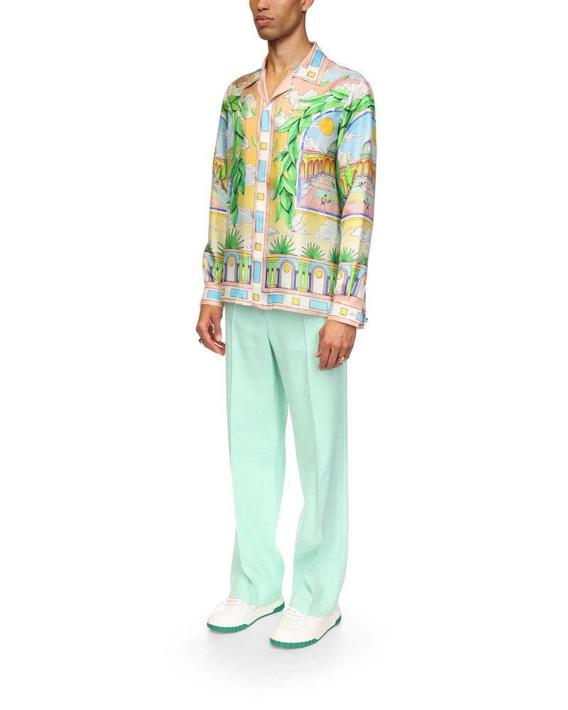 CASABLANCA Paysage Ideal Silk Shirt | Casablanca Paris outlook