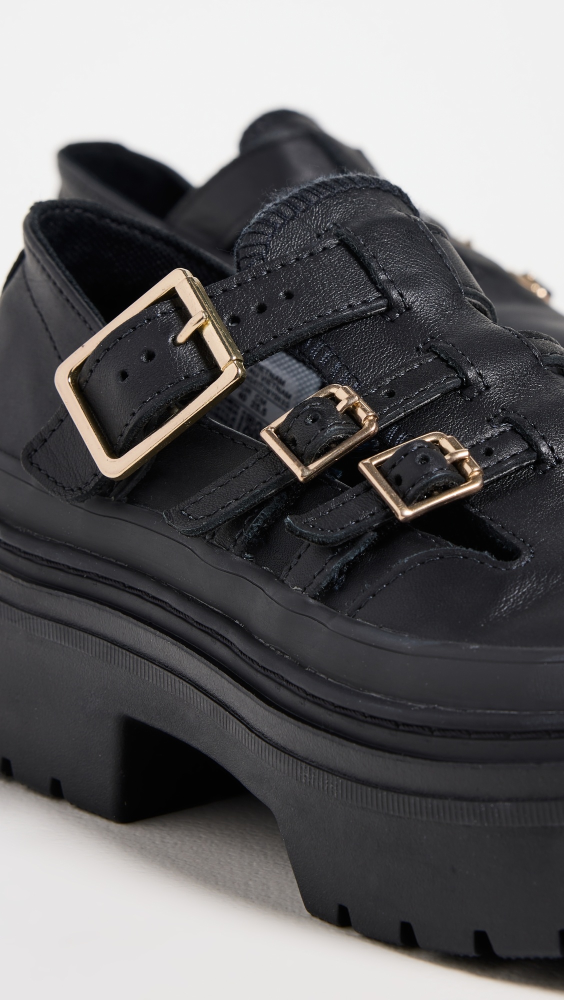 Chuck Taylor All Star Lugged Heel Mary Jane Platforms - 4