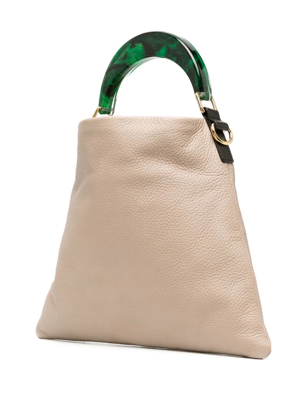 small Venice leather tote bag - 4