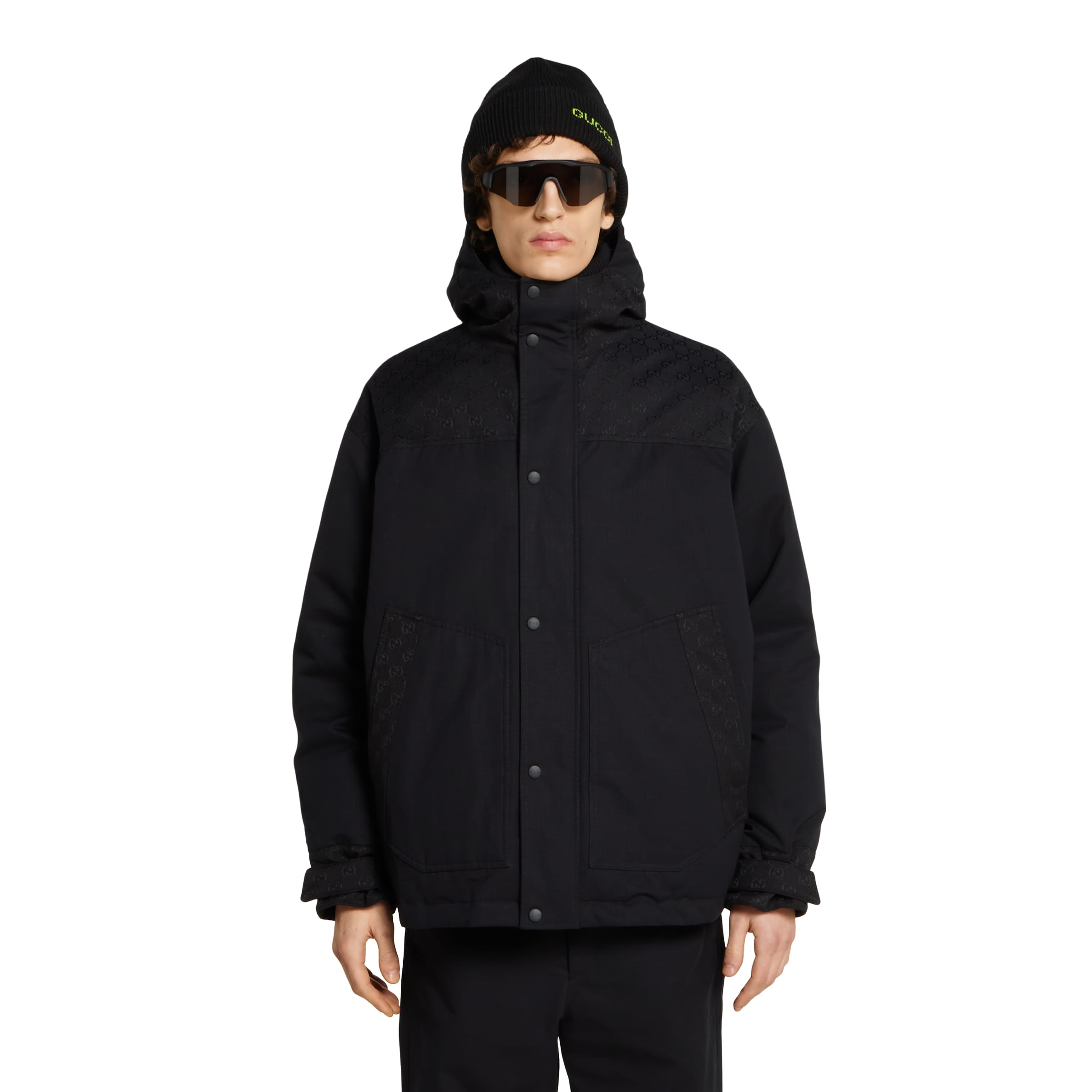 Cotton ripstop padded jacket - 3