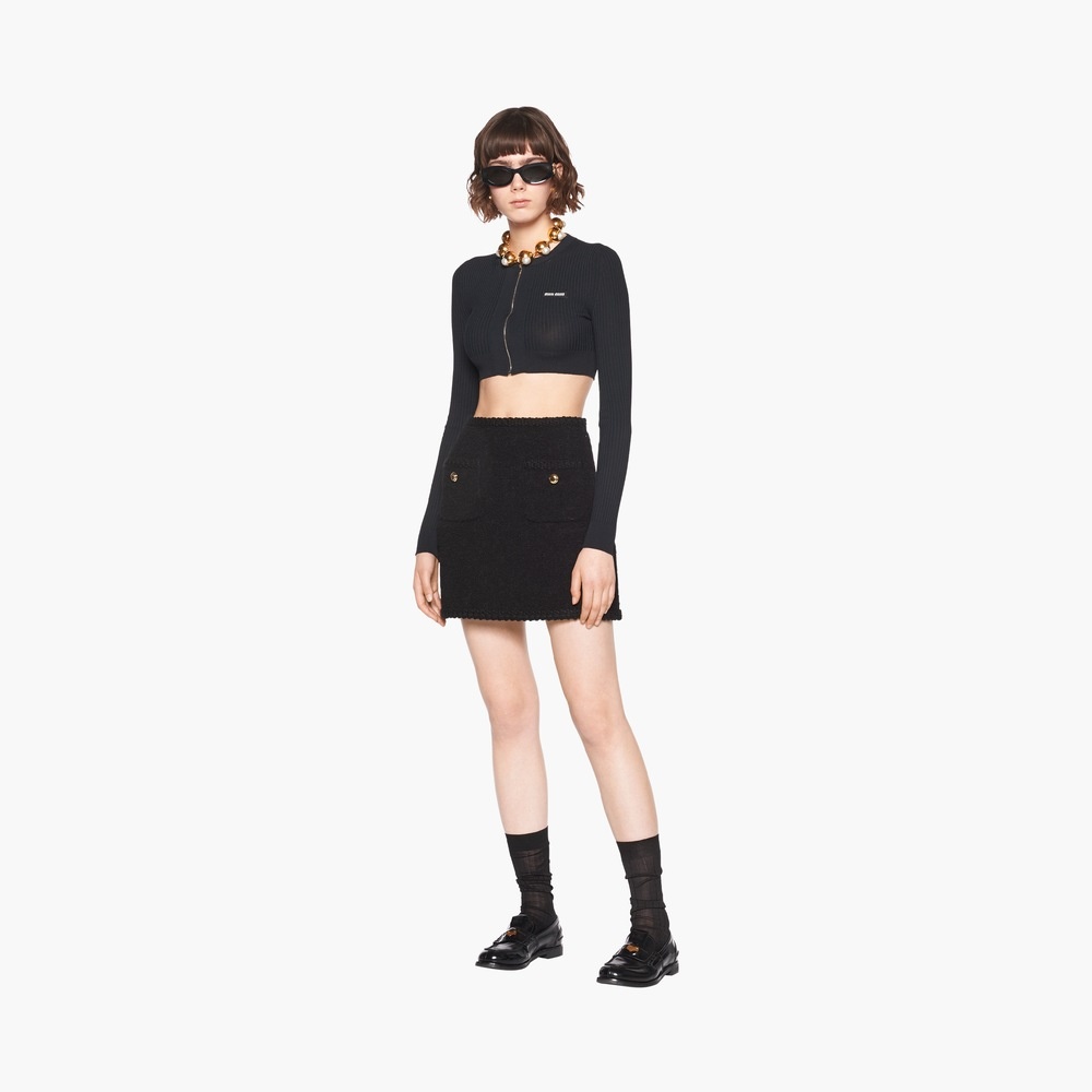Bouclé skirt - 2