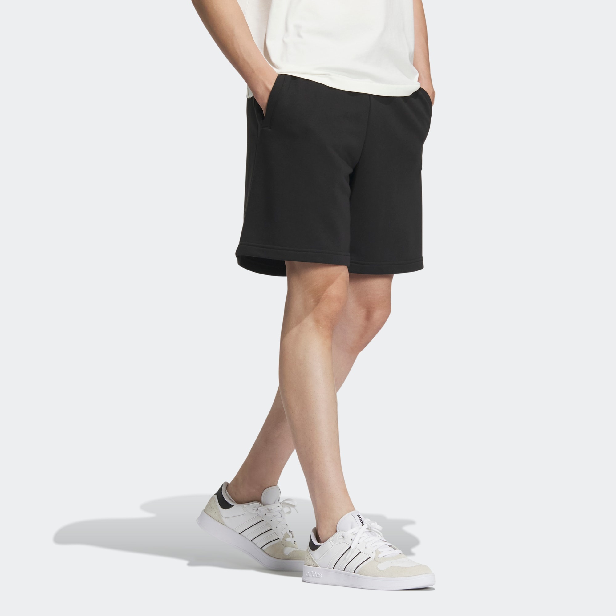 adidas Neo Essentials Shorts 'Black' IA4969 - 4