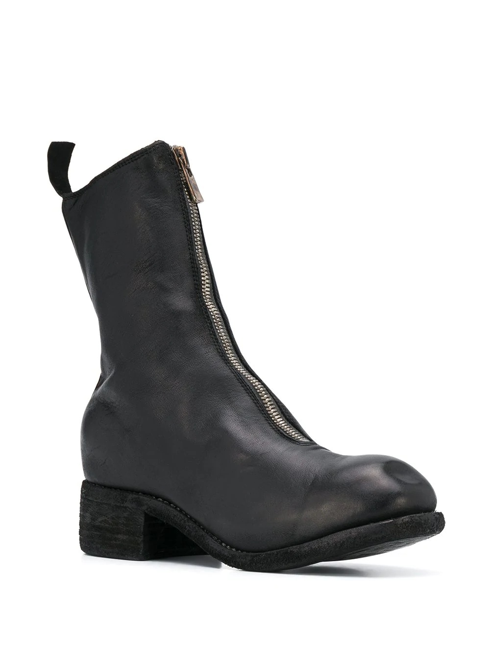 mid-calf zip-up boots - 2