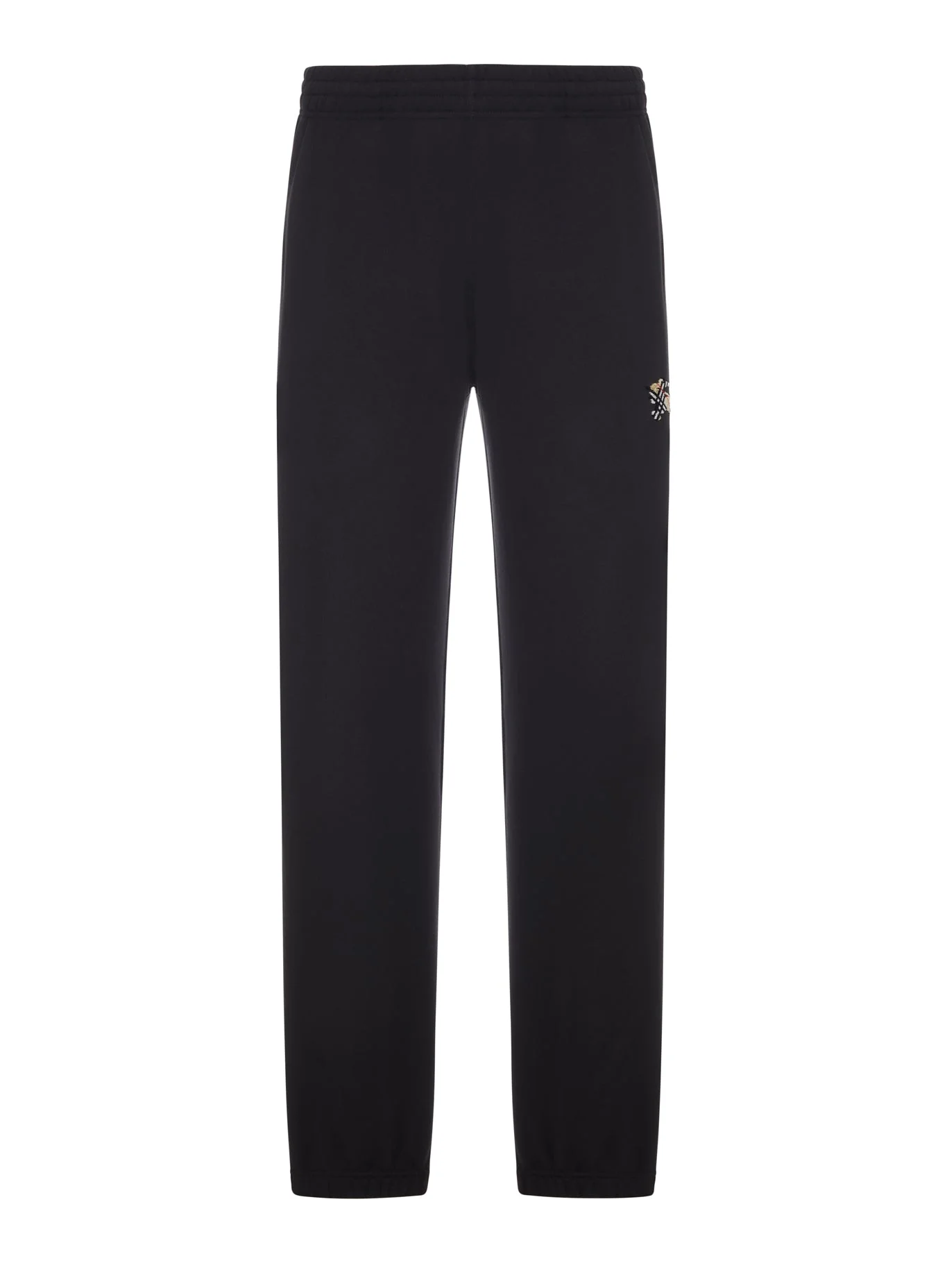 KNIGHT LOGO COTTON JOGGING PANTS - 1